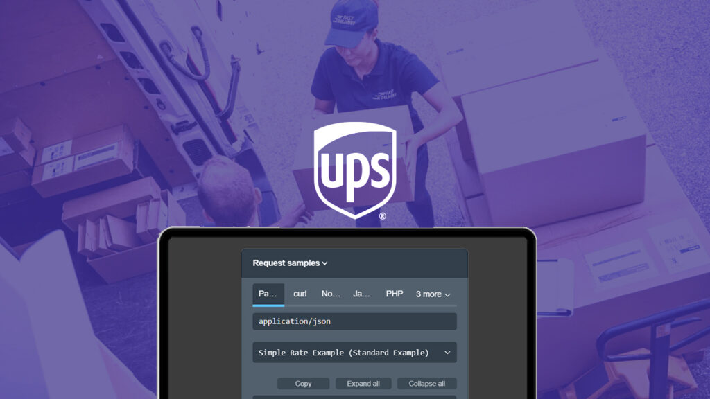 Shipping Rates Using UPS API (XML & REST)