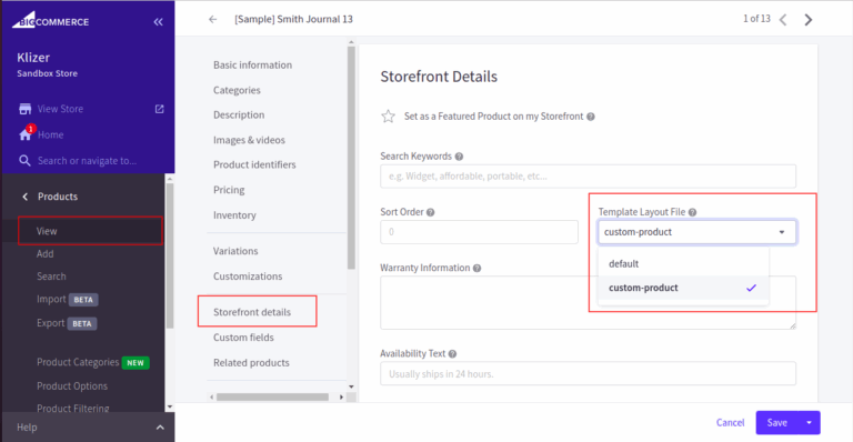 Implementing Custom Templates In BigCommerce [Steps + Types]