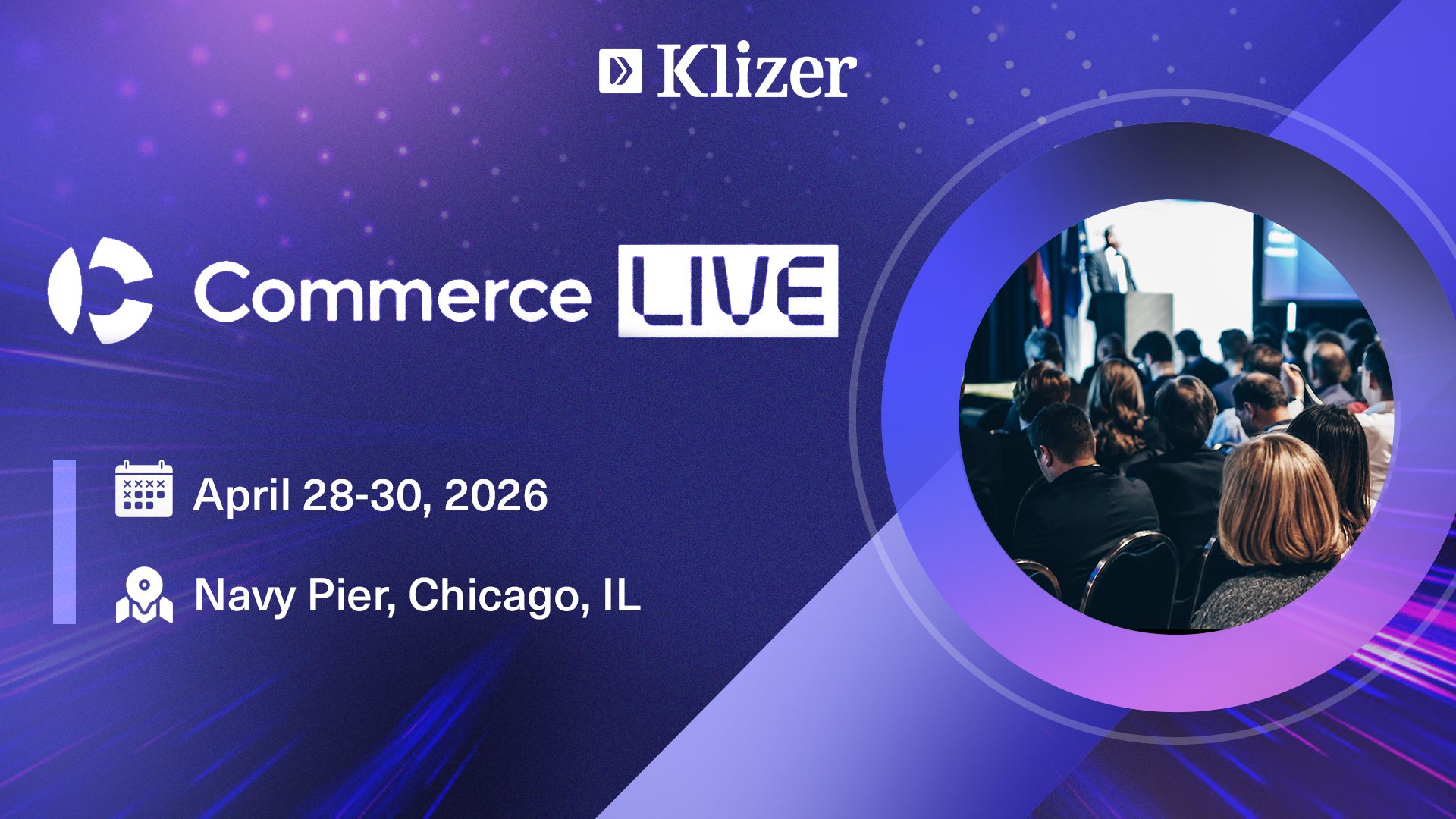 Klizer at Commerce Live 2026