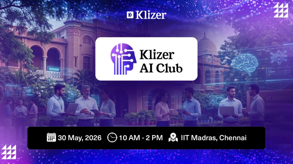 Klizer AI Club Chennai Edition 2026