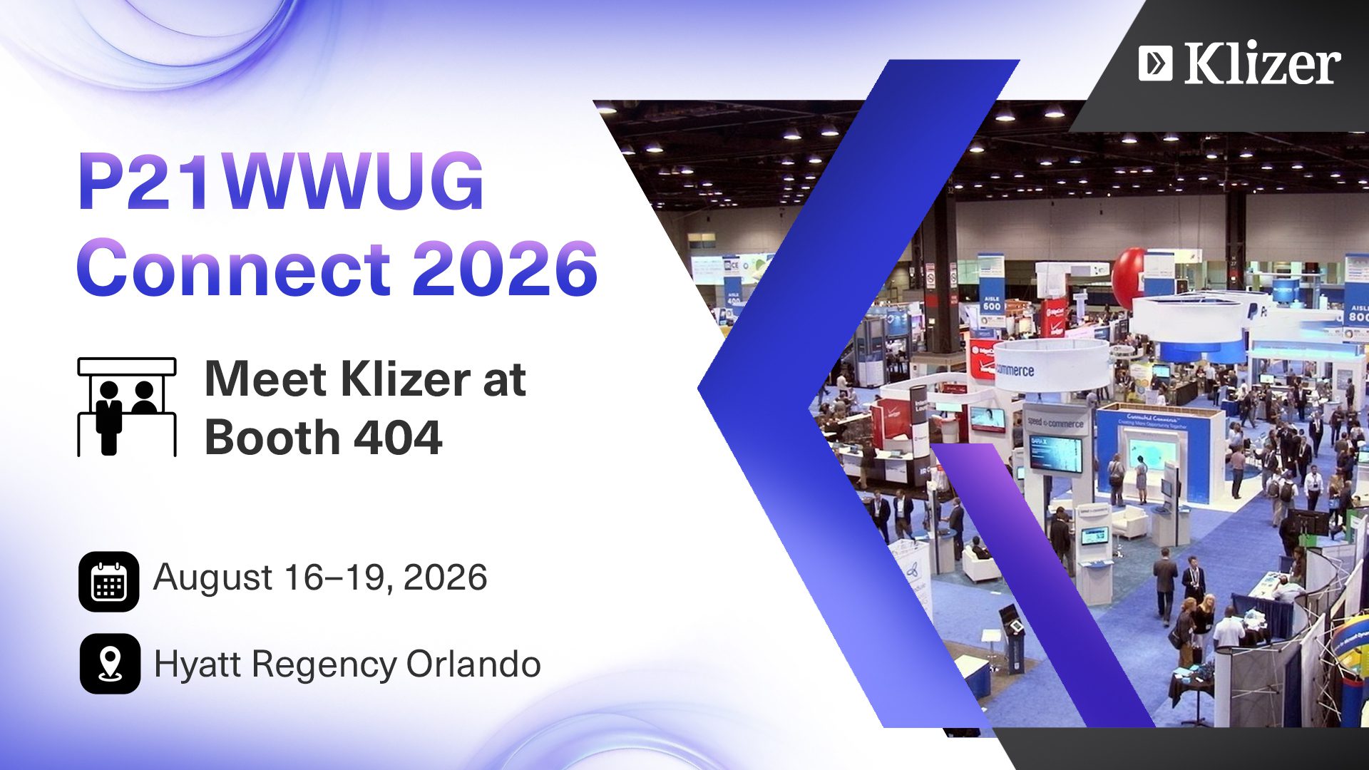 Klizer at P21 WWUG Connect 2026