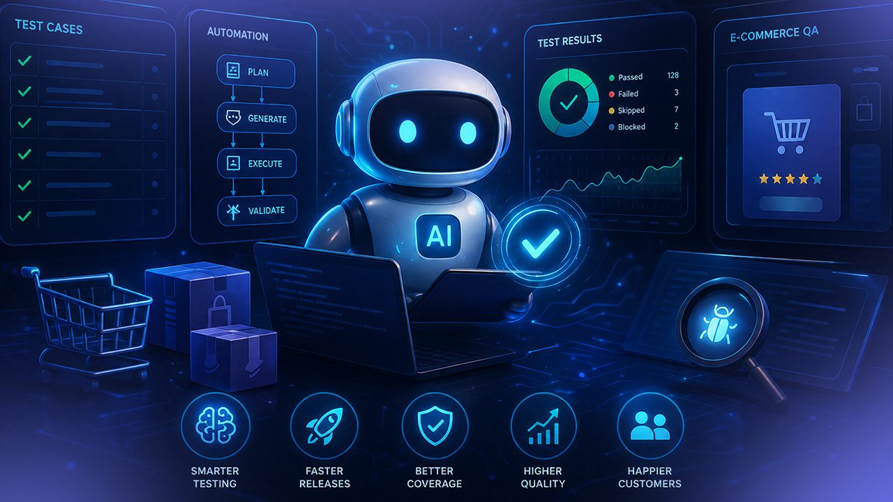 How to use AI in ecommerce software testing