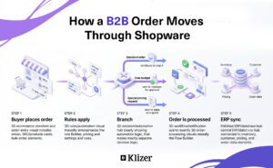 How a B2B Order Moves Through Shopware