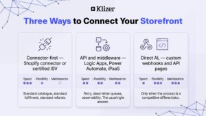 Three Ways to Connect Your Storefront