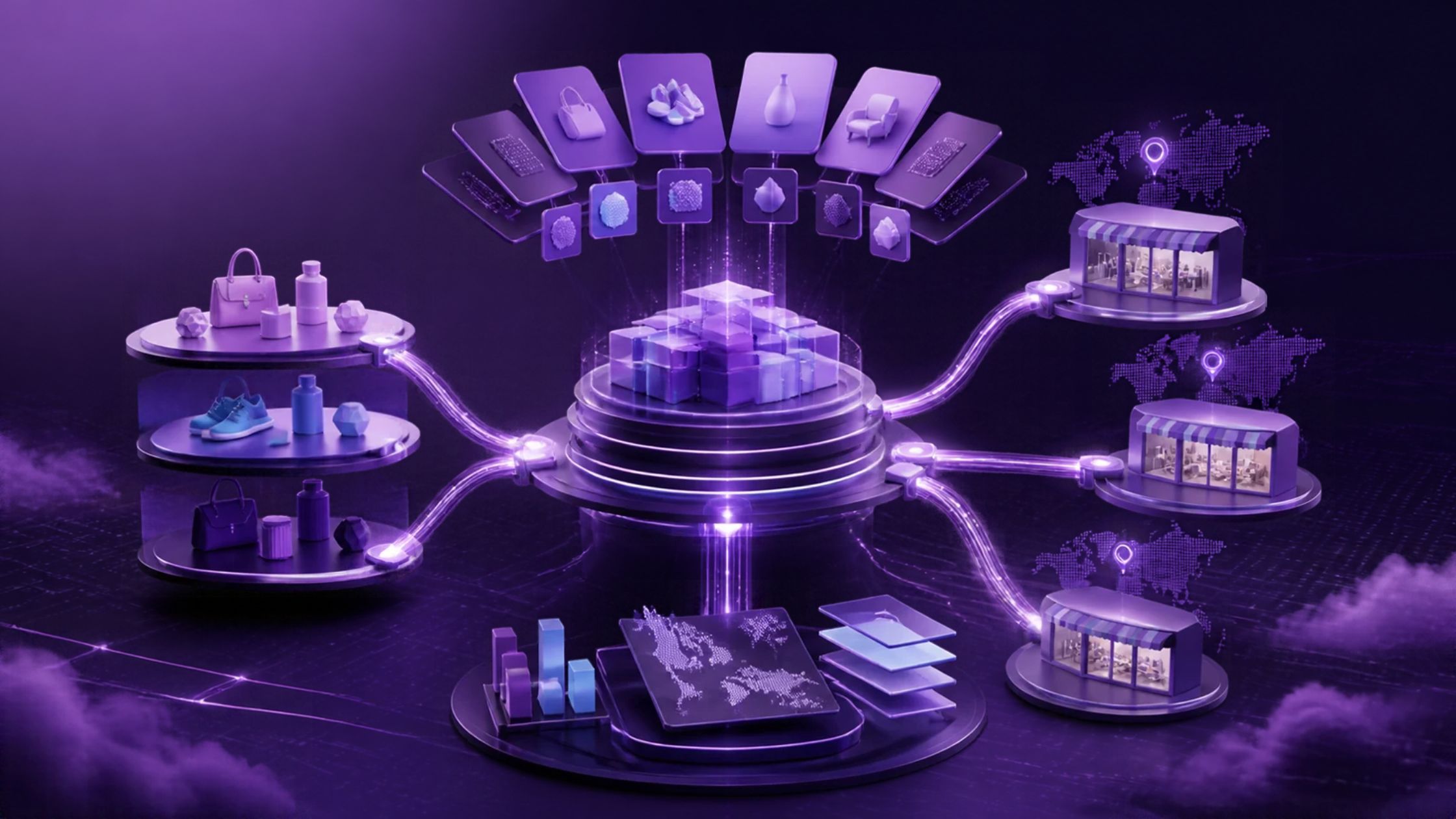 Plan your Shopify Plus multi-store setup for brands, markets, and catalogs. See how ERP data, pricing, inventory, and order routing shape the architecture.